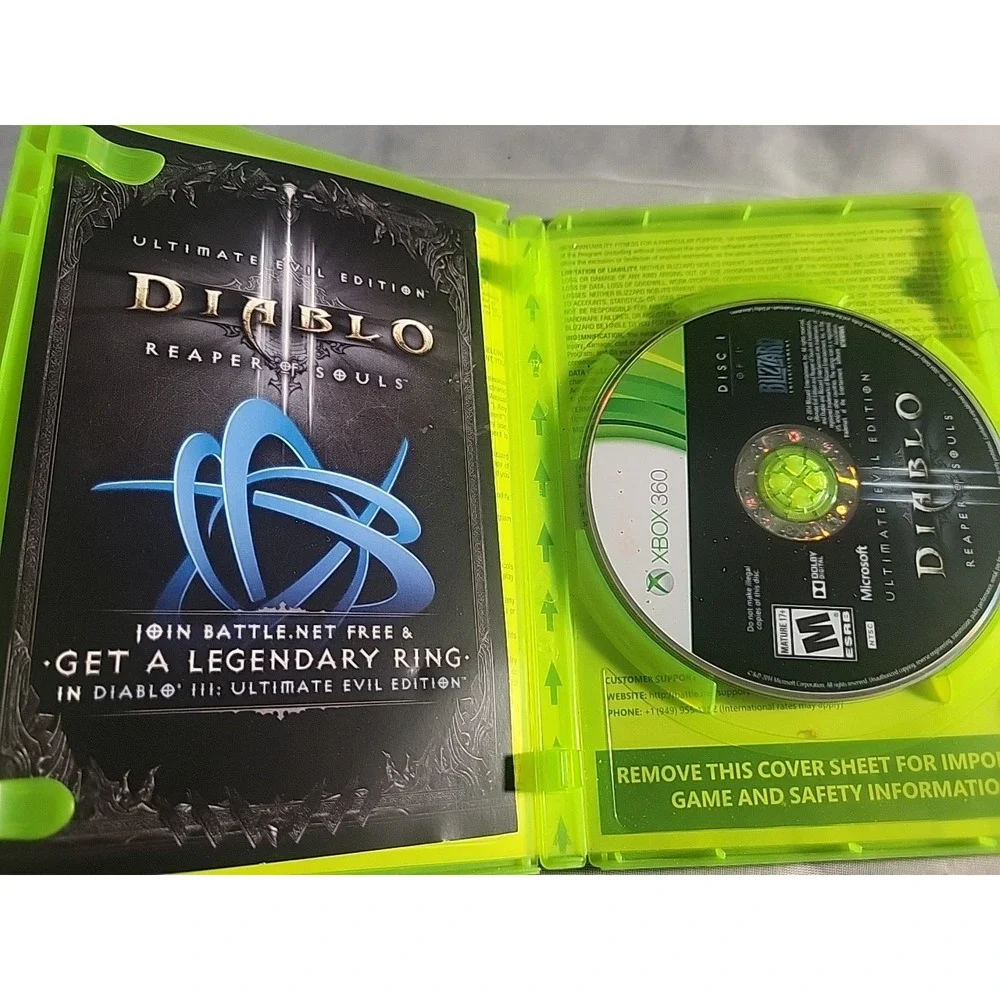 Diablo III: Reaper of Souls -- Ultimate Evil‎ Edition (Microsoft Xbox One, 2014)